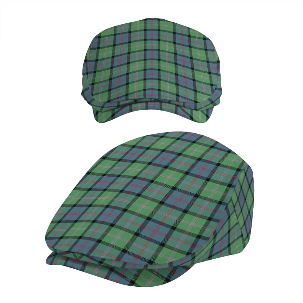 Scottish MacThomas Ancient Tartan Flat Cap - Image 5