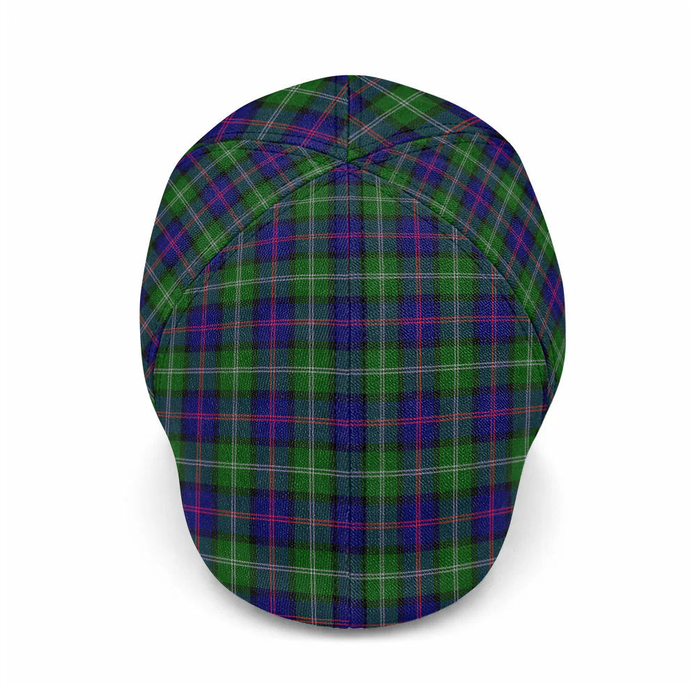 Scottish MacThomas Modern Clan Badge Tartan Ivy Cap - Image 2