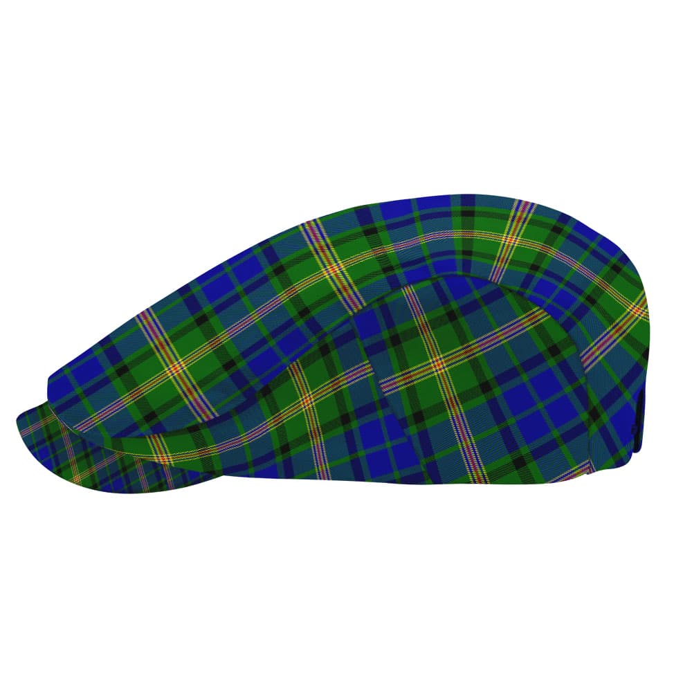 Scottish Maitland Tartan Flat Cap - Image 3