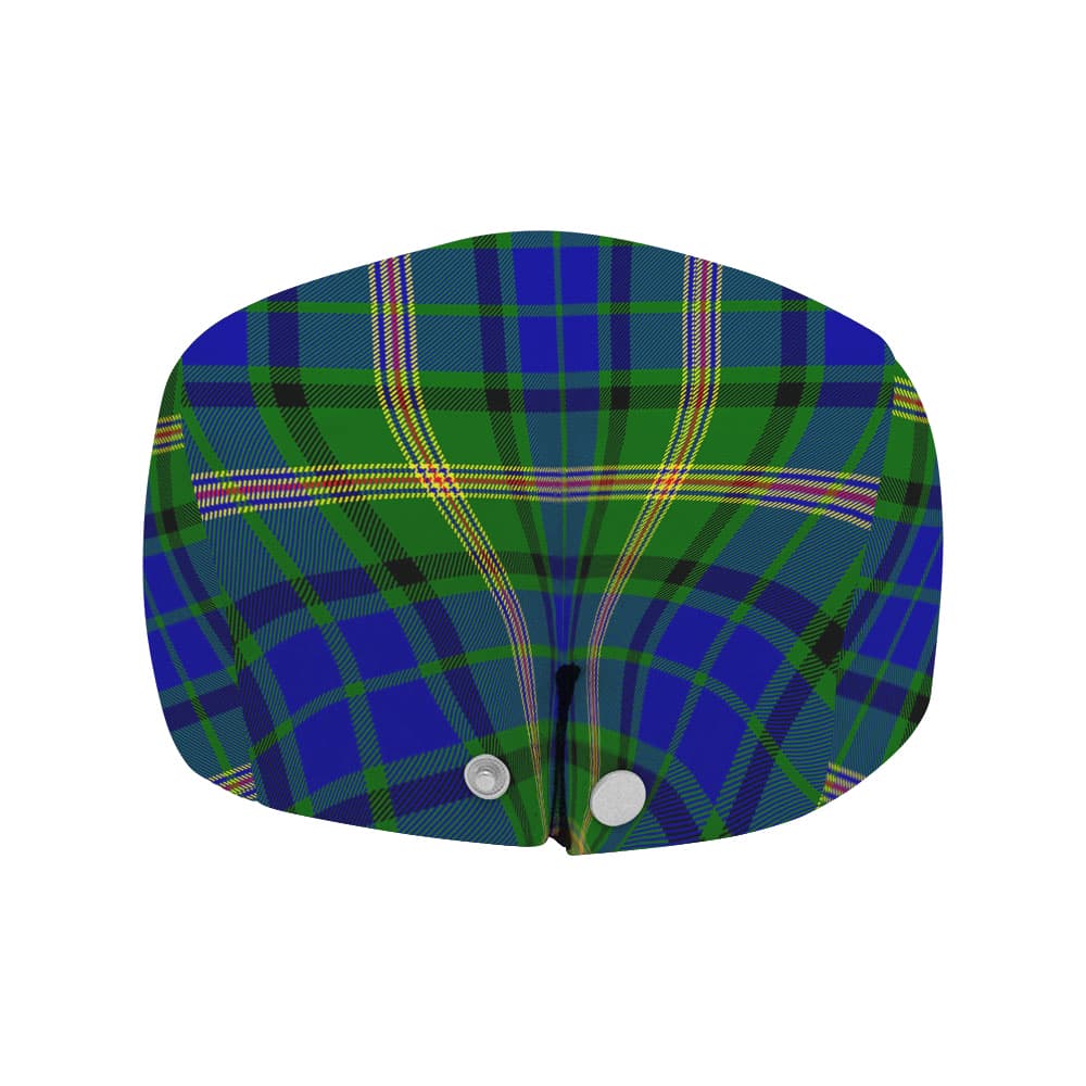Scottish Maitland Tartan Flat Cap - Image 4