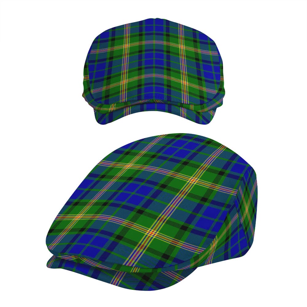 Scottish Maitland Tartan Flat Cap - Image 5