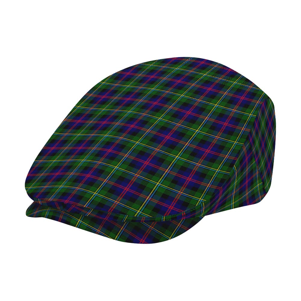 Scottish Malcolm Modern Tartan Flat Cap - Image 2