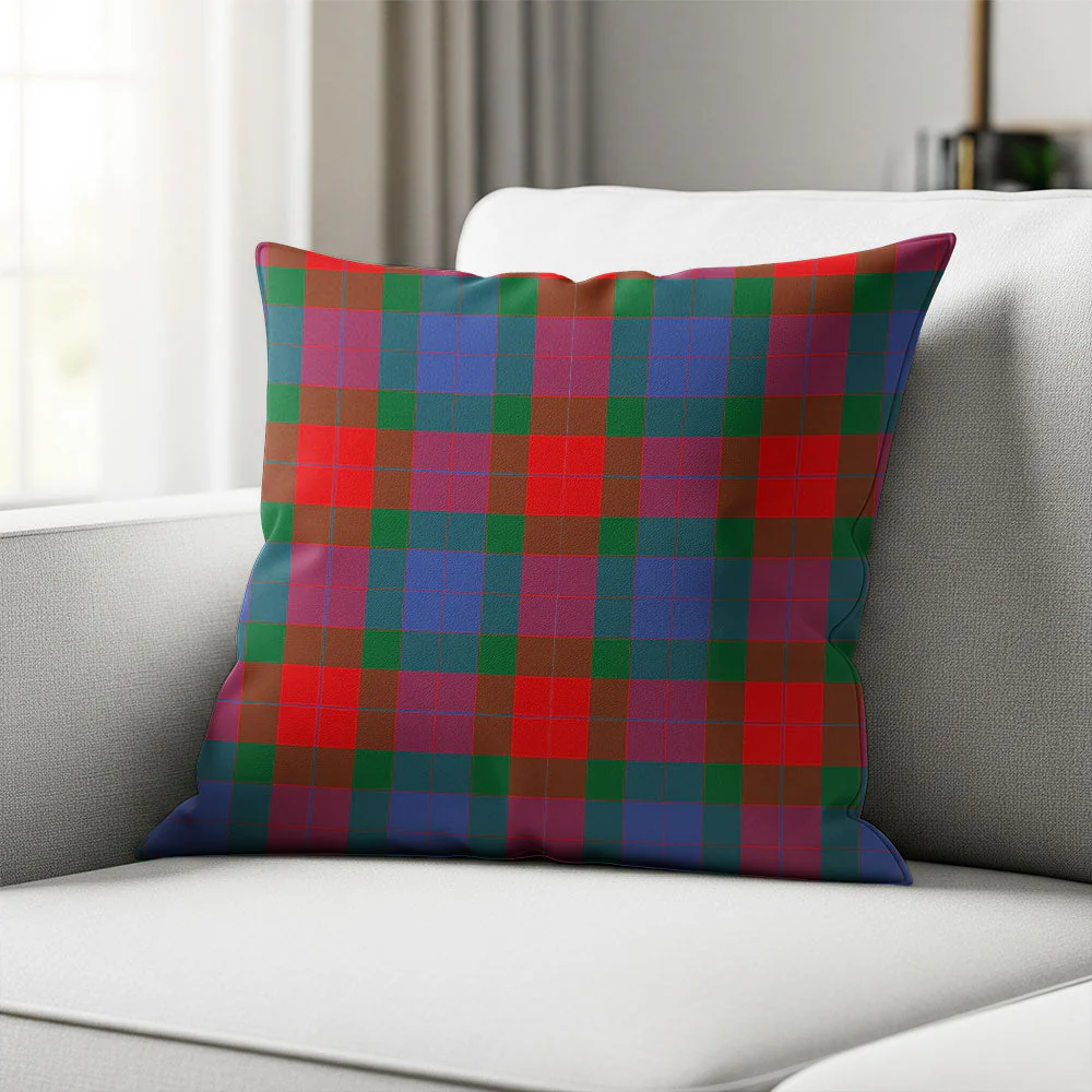 Scottish Mar Clan Badge Tartan Pillow Case