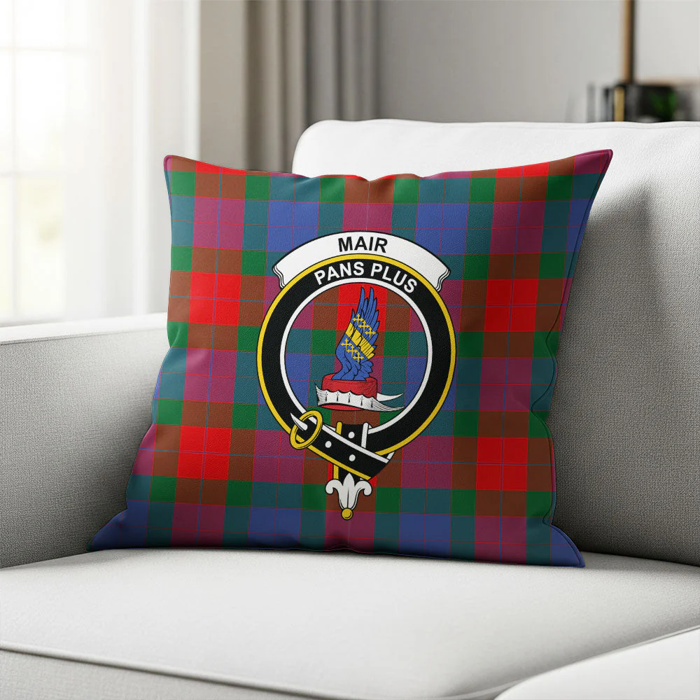 Scottish Mar Clan Badge Tartan Pillow Case - Image 2