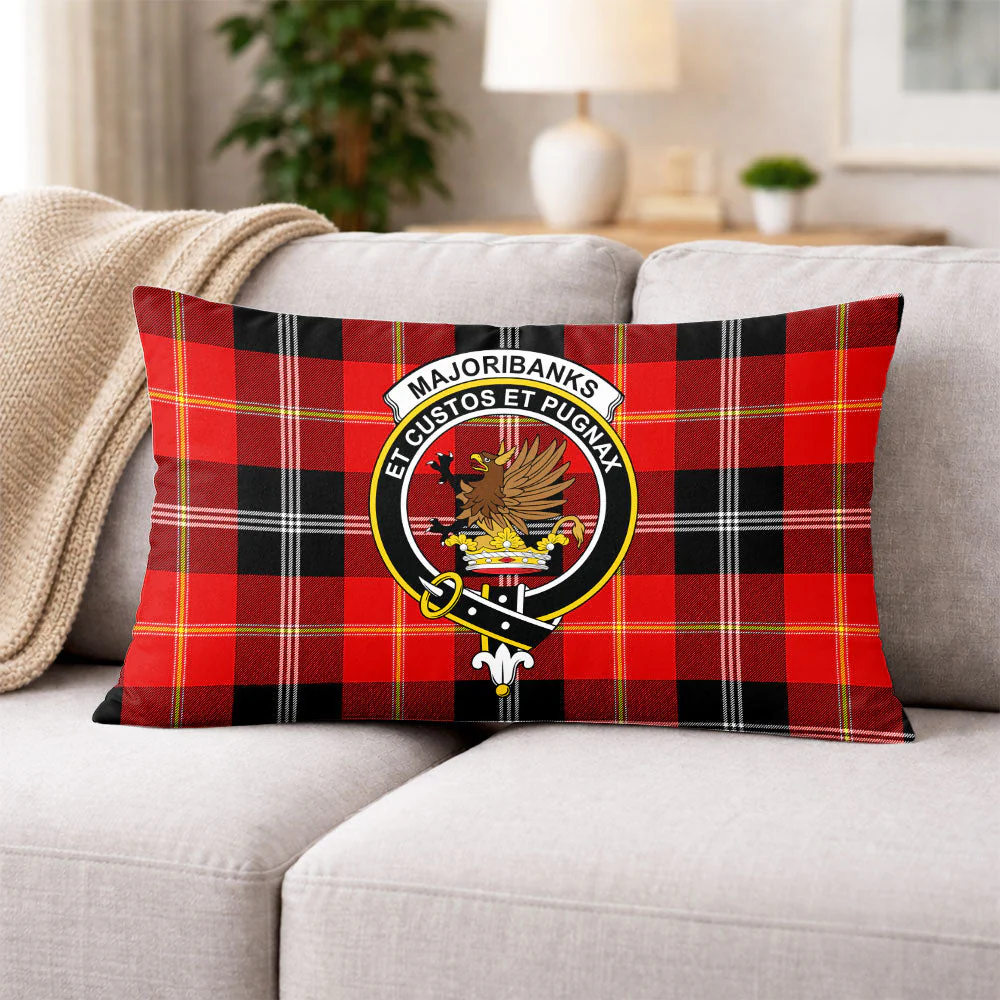Scottish Marjoribanks Clan Badge Tartan Pillow Case - Image 3