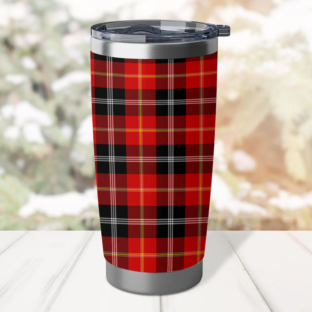 Scottish Marjoribanks Clan Badge Tartan Tumbler - Image 3