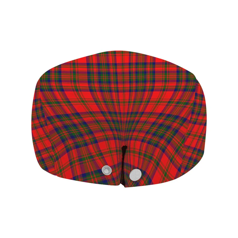 Scottish Matheson Clan Badge Tartan Flat Cap - Image 4