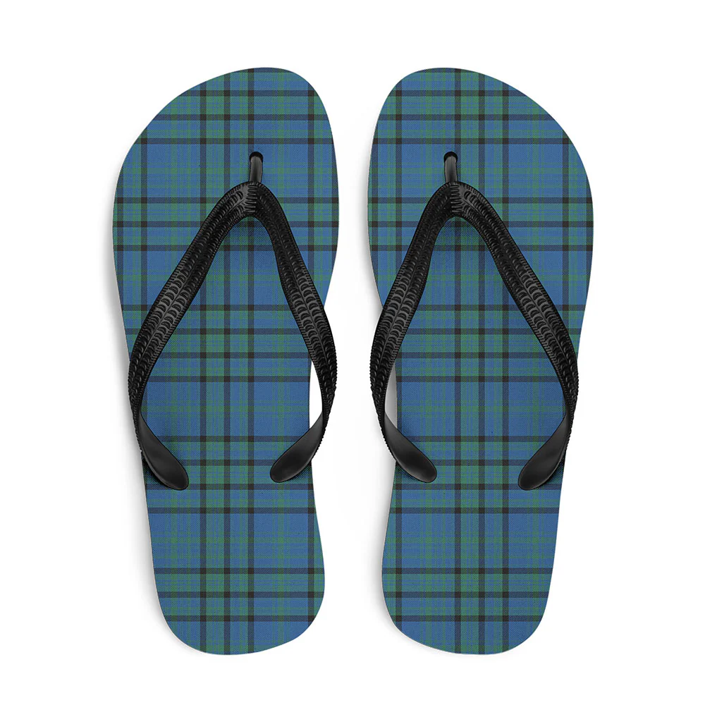 Scottish Matheson Hunting Ancient Clan Badge Tartan Flip Flops