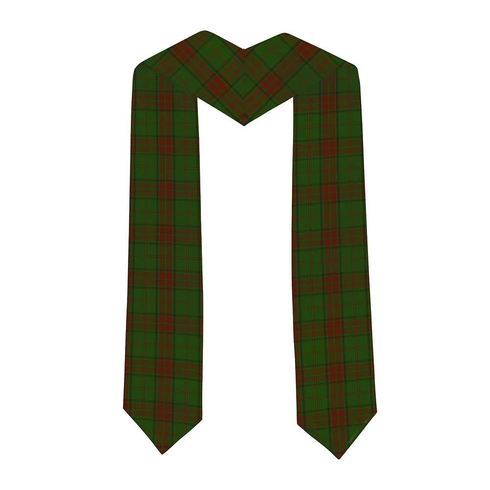 Scottish Maxwell Hunting Clan Badge Tartan Graduation Stole Black Gold Honor - Image 2