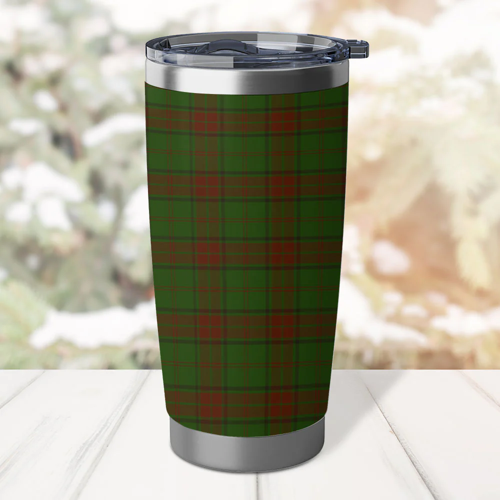 Scottish Maxwell Hunting Clan Badge Tartan Tumbler - Image 3