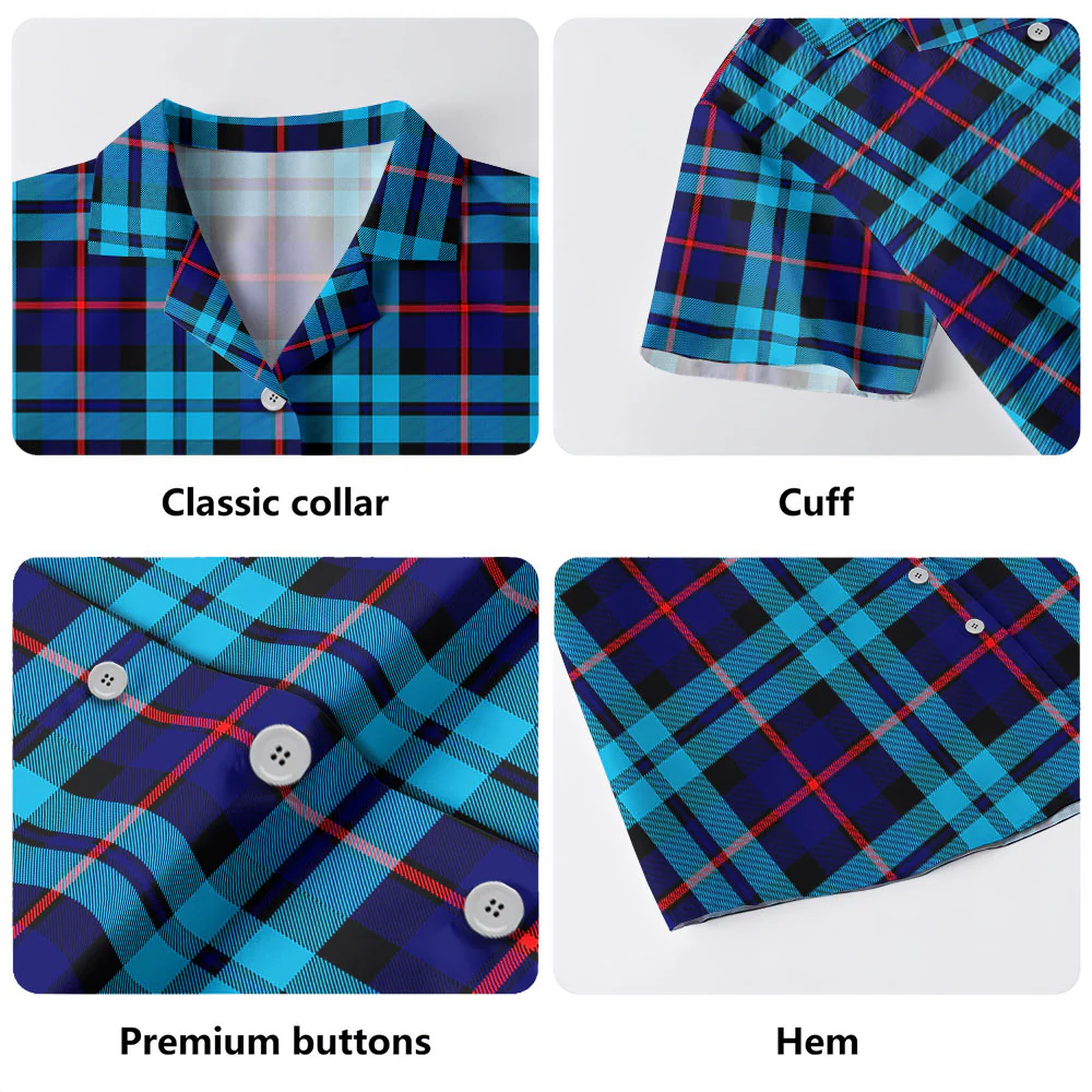 Scottish McCorquodale Clan Badge Tartan Hawaiian Shirt - Image 4