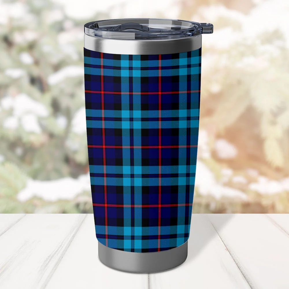 Scottish McCorquodale Clan Badge Tartan Tumbler - Image 3