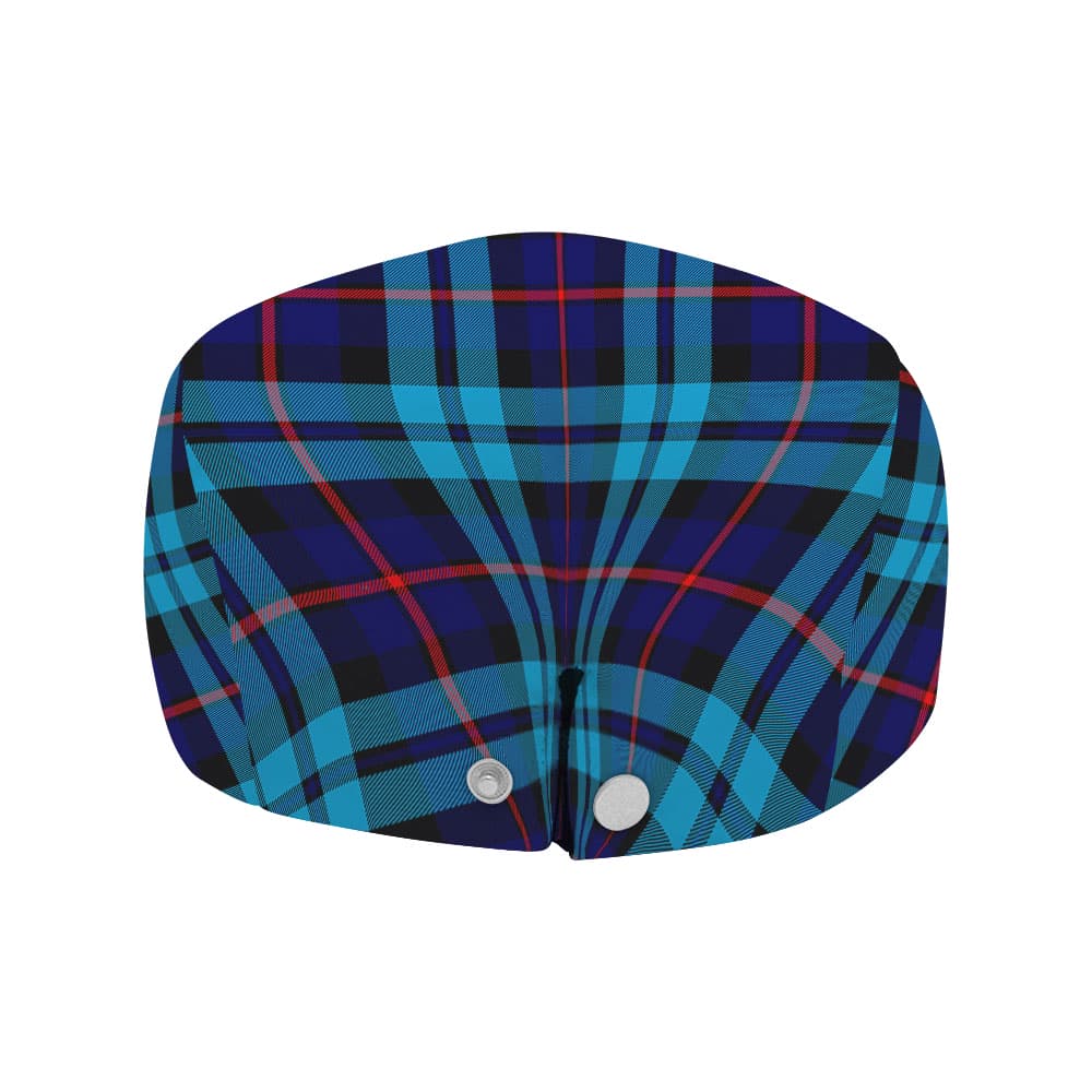 Scottish McCorquodale Tartan Flat Cap - Image 4