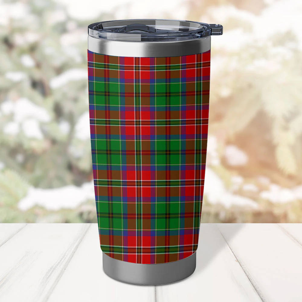 Scottish McCulloch Clan Badge Tartan Tumbler - Image 3
