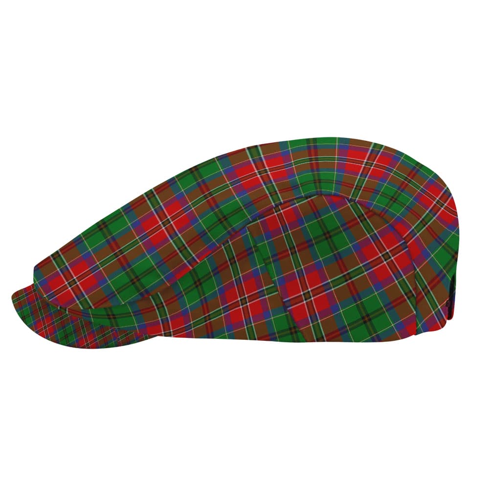 Scottish McCulloch Tartan Flat Cap - Image 3