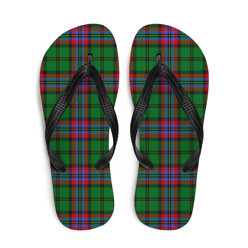 Scottish McGeachie Clan Badge Tartan Flip Flops