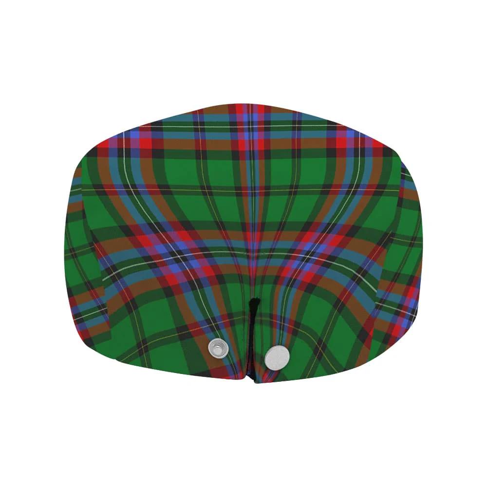 Scottish McGeachie Tartan Flat Cap - Image 4