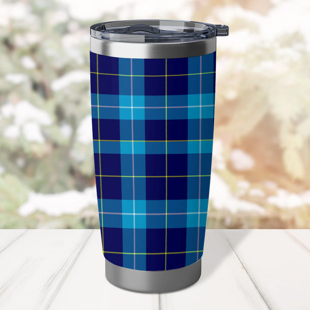 Scottish McKerrell Clan Badge Tartan Tumbler - Image 3