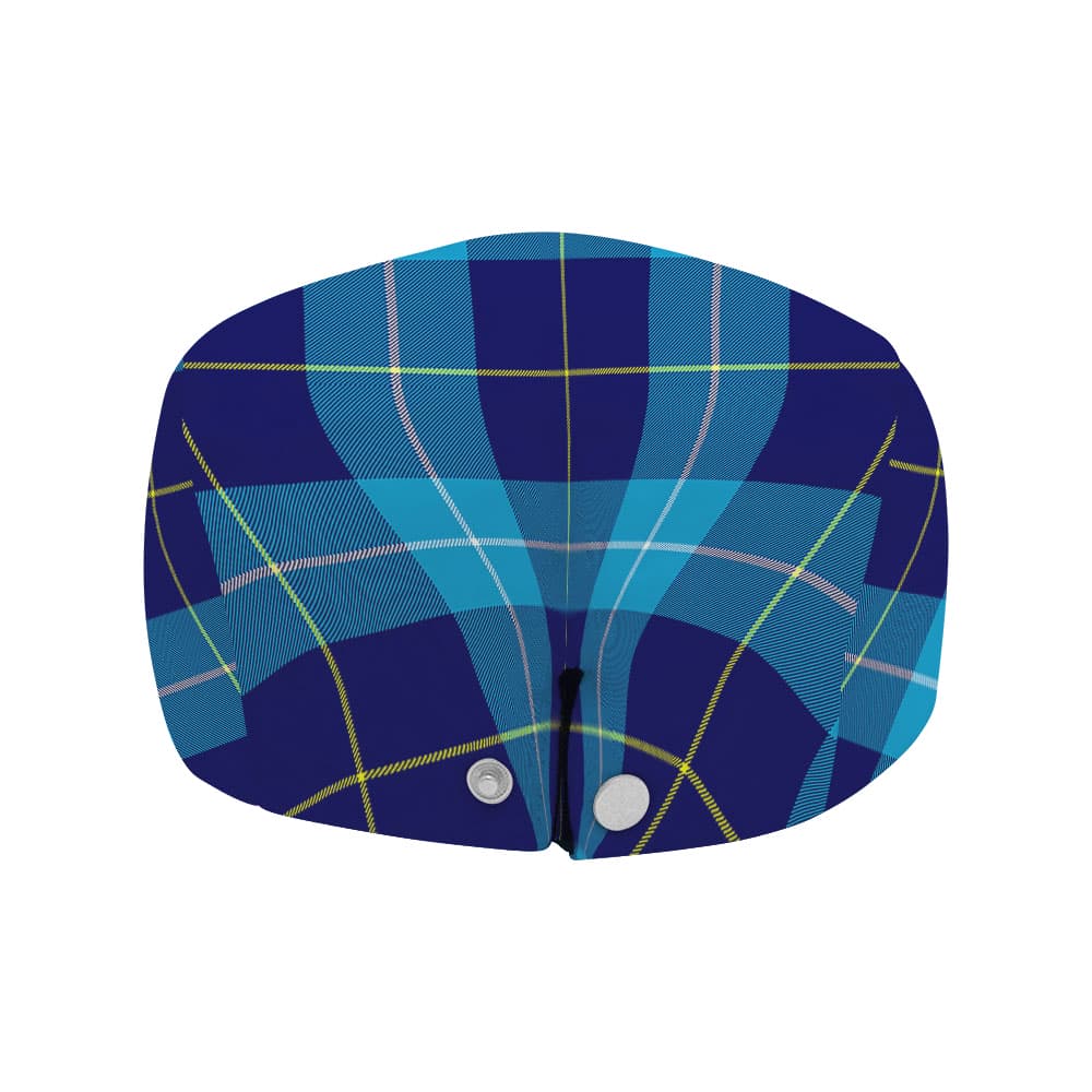 Scottish McKerrell Clan Badge Tartan Flat Cap - Image 4
