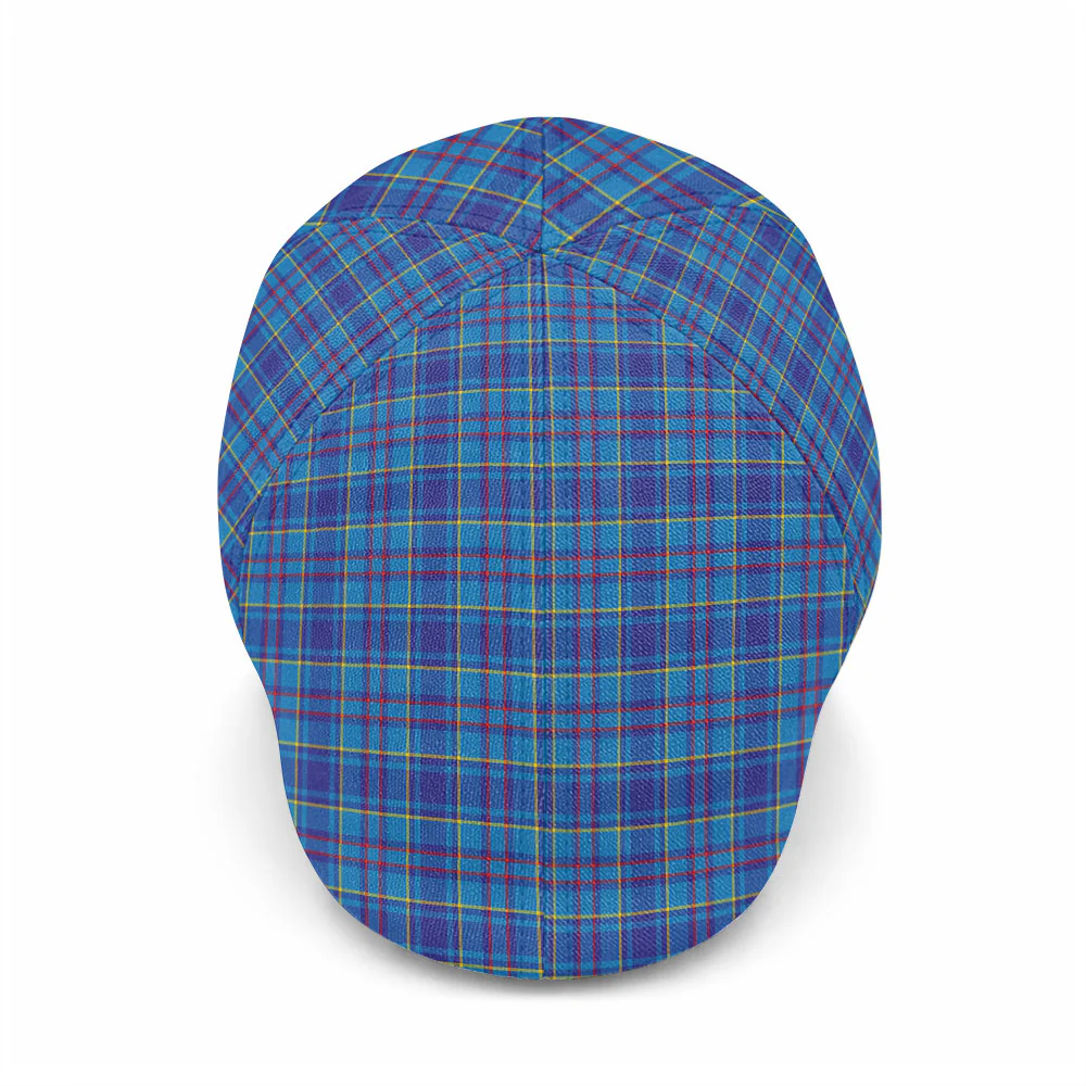 Scottish Mercer Modern Clan Badge Tartan Ivy Cap - Image 2