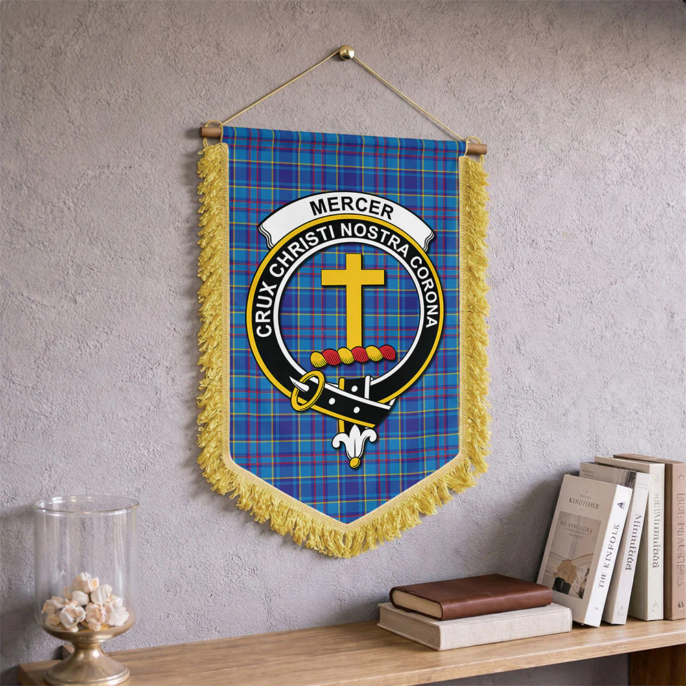 Scottish Mercer Modern Clan Badge Tartan Wall Hanging Banner - Image 2