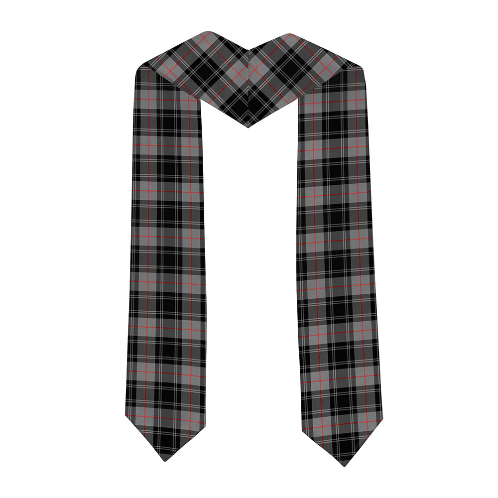 Scottish Moffat Modern Clan Badge Tartan Graduation Stole Black Gold Honor - Image 2