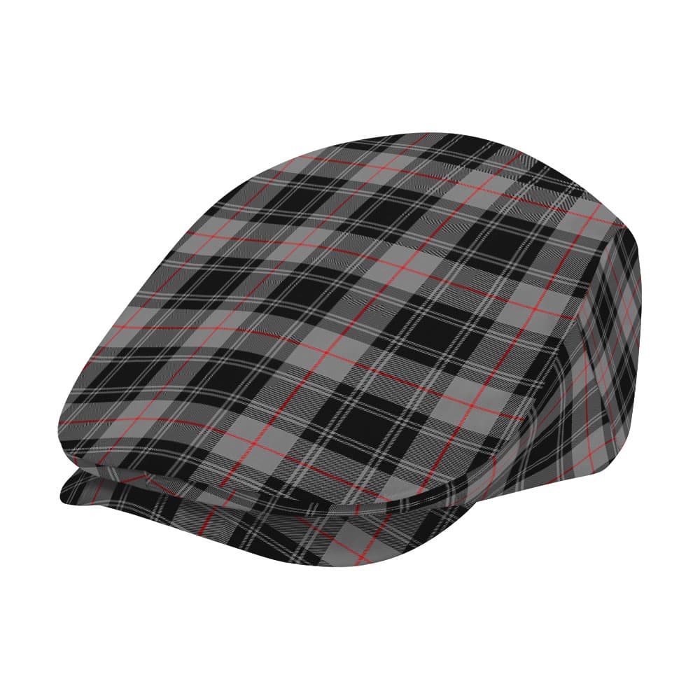 Scottish Moffat Modern Tartan Flat Cap - Image 2