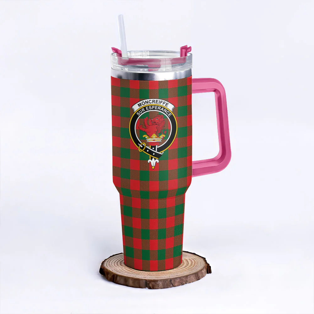 Scottish Moncrieffe Clan Badge Tartan 40oz Tumbler - Image 7