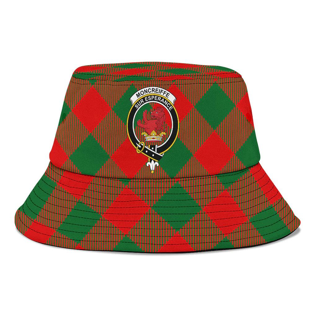 Scottish Moncrieffe Clan Badge Tartan Bucket Hat - Image 2