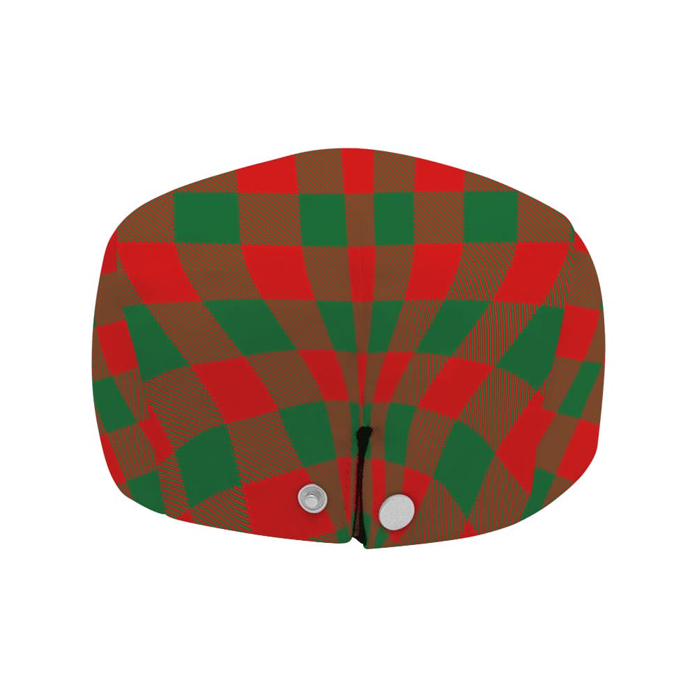 Scottish Moncrieffe Clan Badge Tartan Flat Cap - Image 4