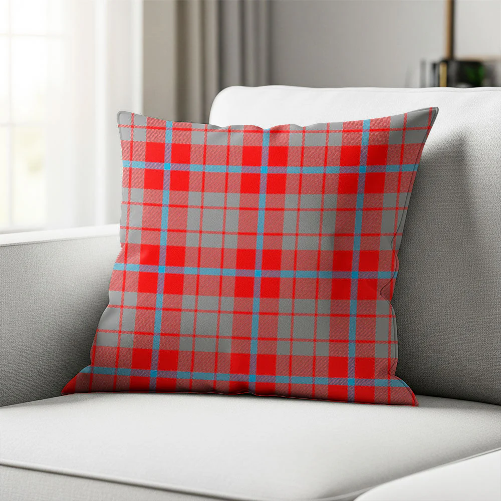 Scottish Moubray Clan Badge Tartan Pillow Case