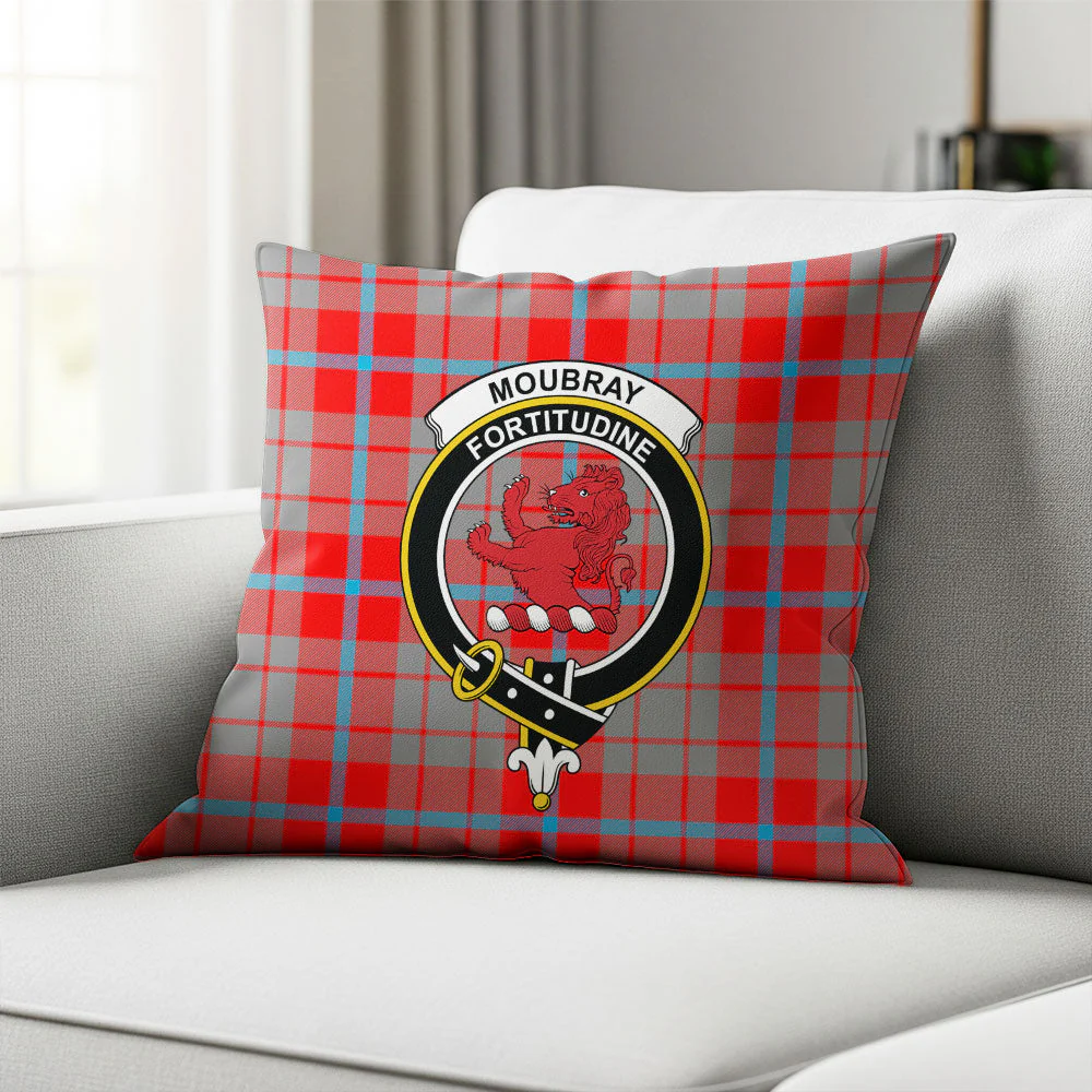 Scottish Moubray Clan Badge Tartan Pillow Case - Image 2