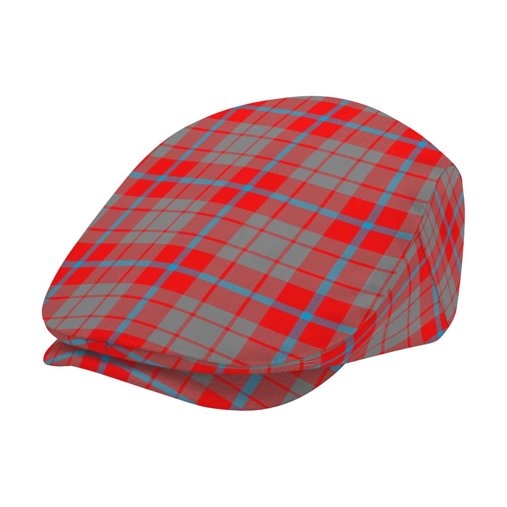 Scottish Moubray Tartan Flat Cap - Image 2