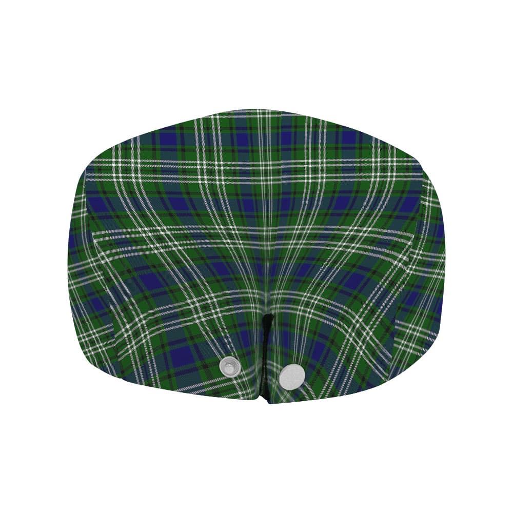 Scottish Mow Clan Badge Tartan Flat Cap - Image 4