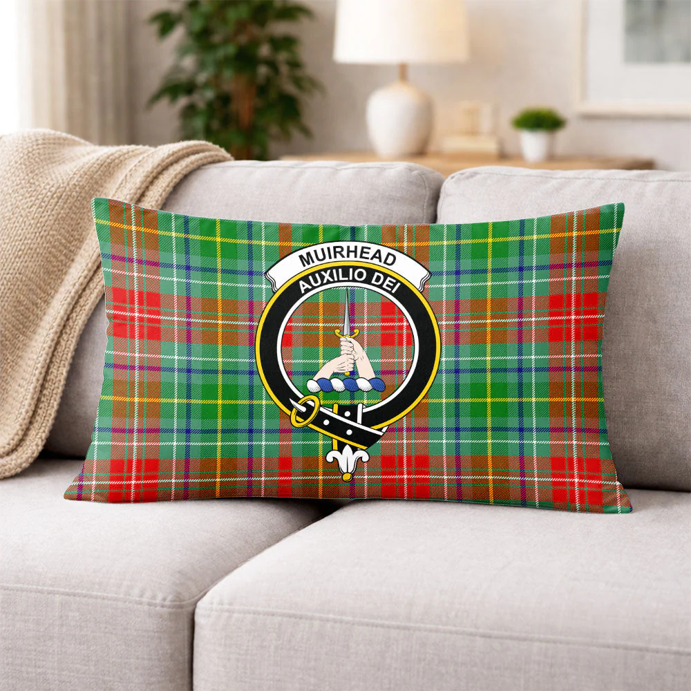 Scottish Muirhead Clan Badge Tartan Pillow Case - Image 3