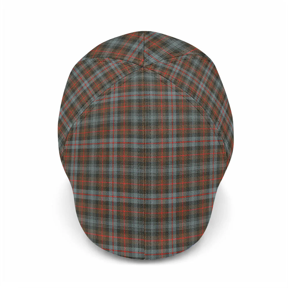 Scottish Murray of Atholl Weathered Clan Badge Tartan Ivy Cap - Image 2