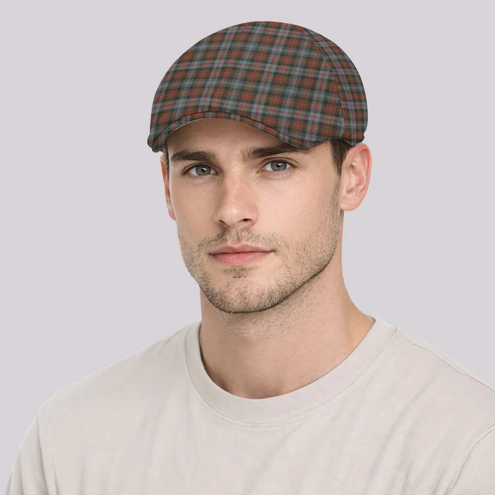 Scottish Murray of Atholl Weathered Clan Badge Tartan Ivy Cap - Image 3
