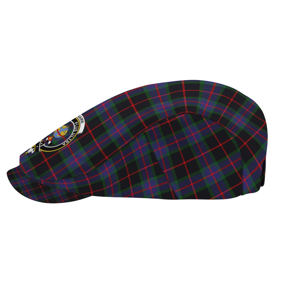 Scottish Nairn Clan Badge Tartan Flat Cap - Image 3