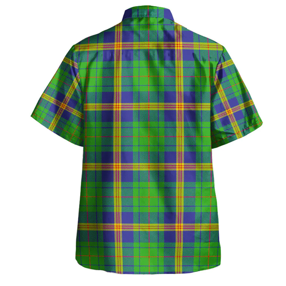 Scottish New Mexico Tartan Hawaiian Shirt - Image 2