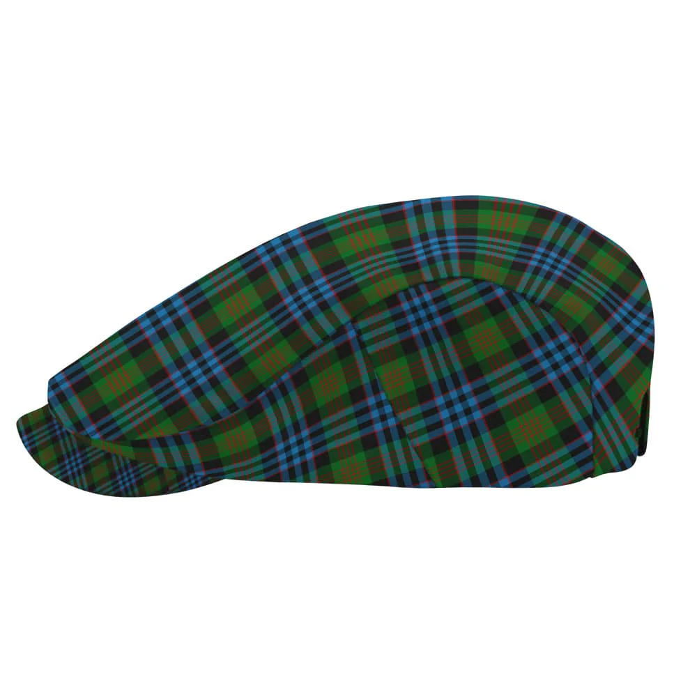 Scottish Newlands of Lauriston Tartan Flat Cap - Image 3