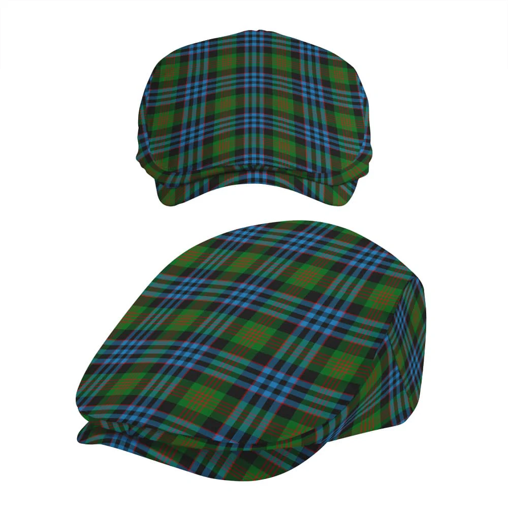 Scottish Newlands of Lauriston Tartan Flat Cap - Image 5