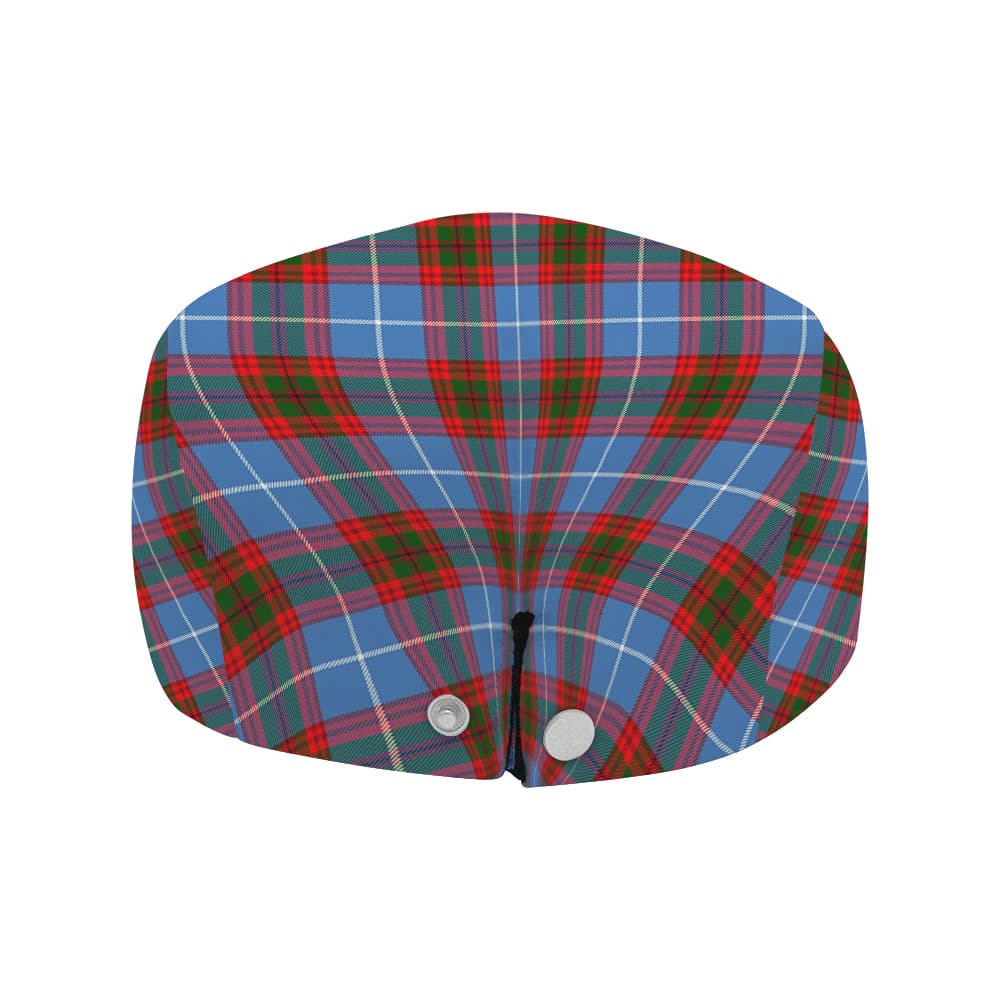Scottish Newton Clan Badge Tartan Flat Cap - Image 4