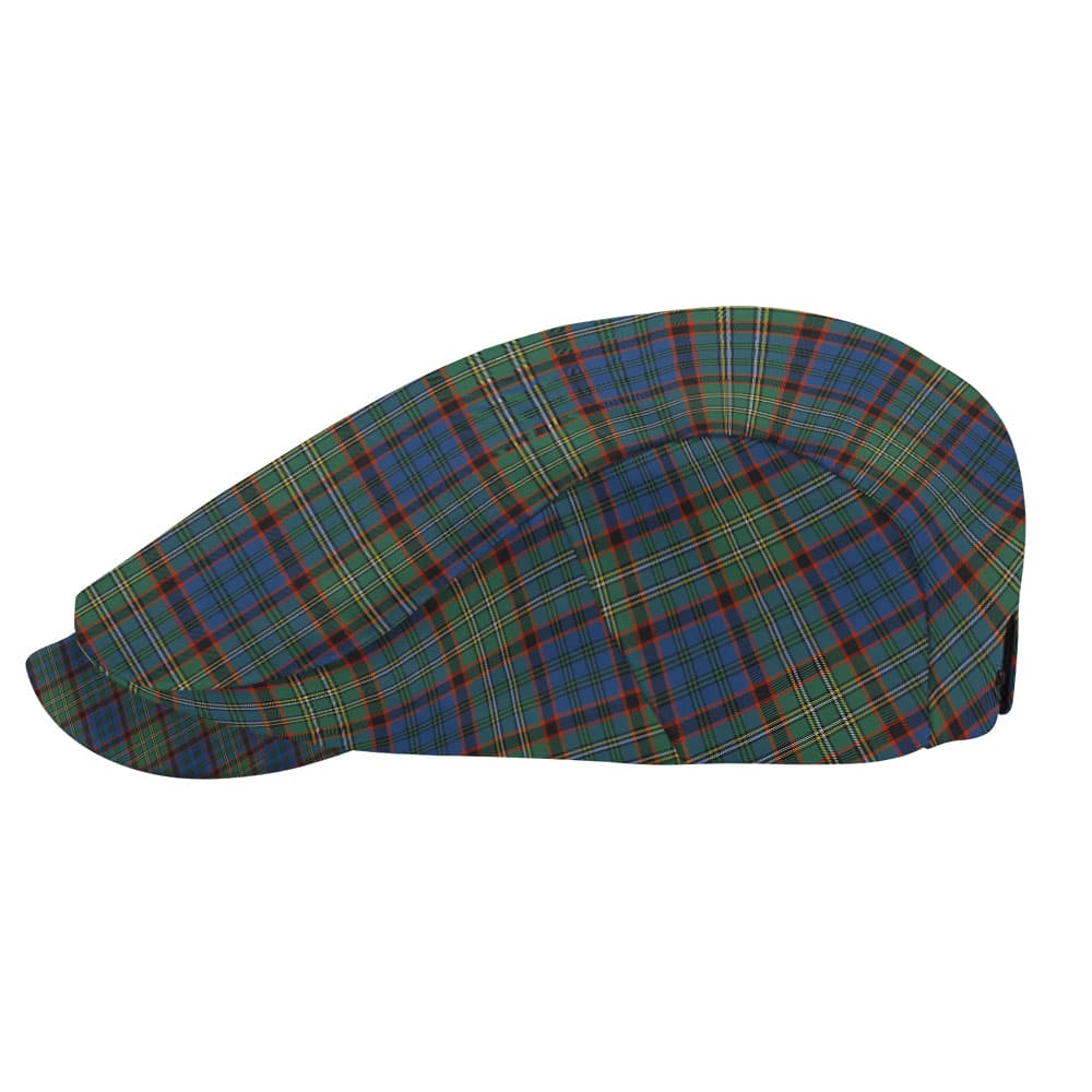 Scottish Nicolson Hunting Ancient Tartan Flat Cap - Image 3