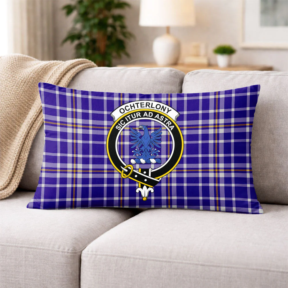 Scottish Ochterlony Clan Badge Tartan Pillow Case - Image 3