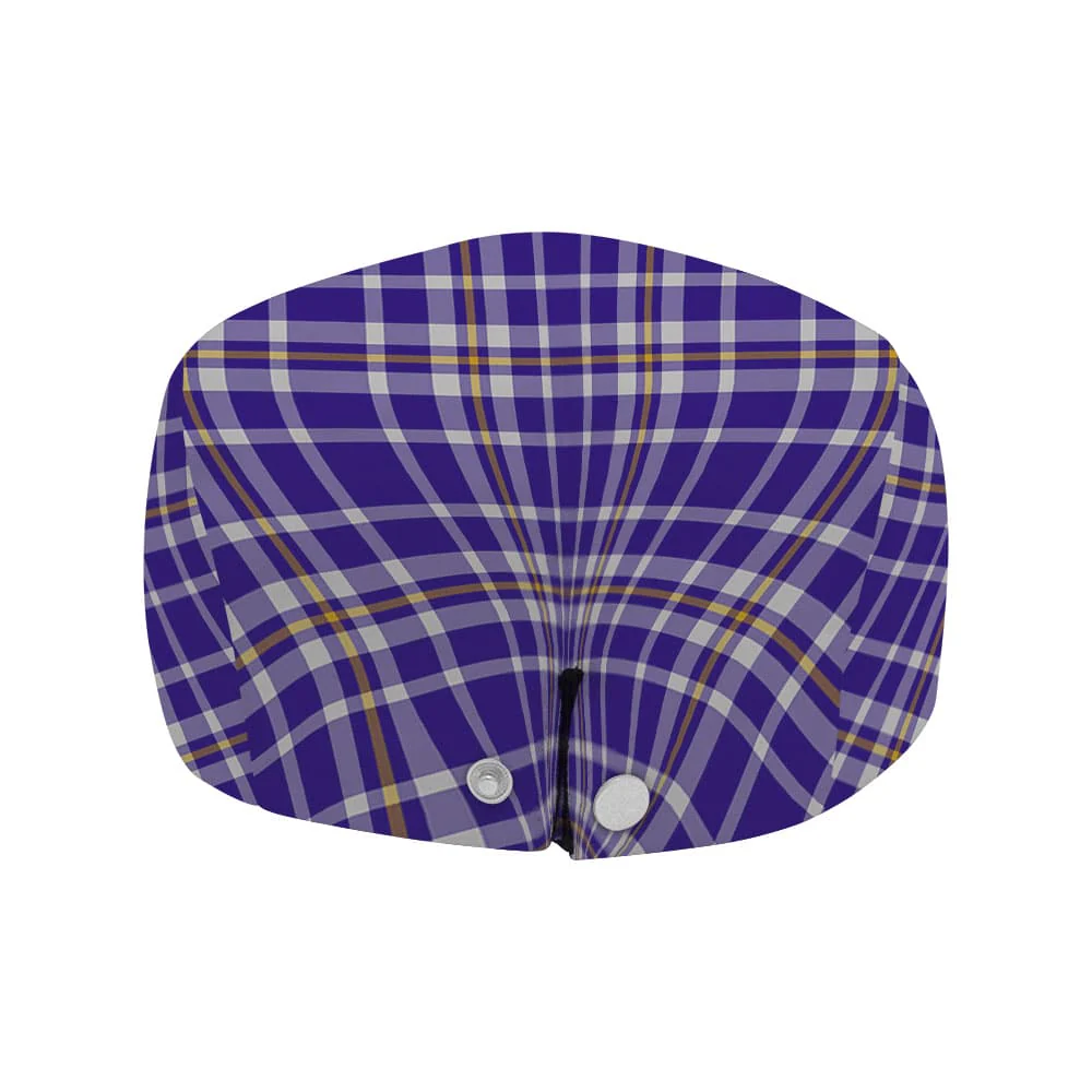Scottish Ochterlony Clan Badge Tartan Flat Cap - Image 4