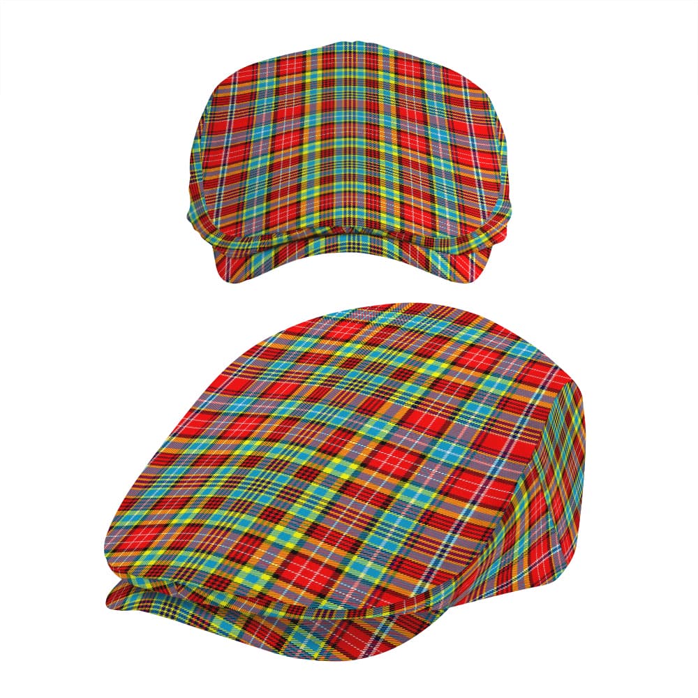 Scottish Ogilvie Tartan Flat Cap - Image 5