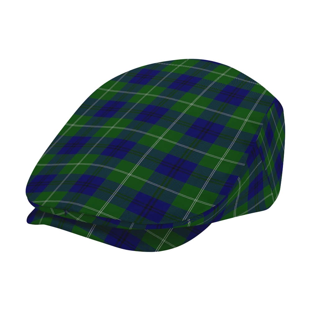 Scottish Oliphant Modern Tartan Flat Cap - Image 2