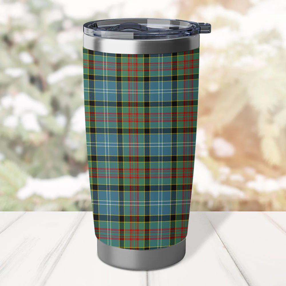 Scottish Paisley District Clan Badge Tartan Tumbler - Image 3