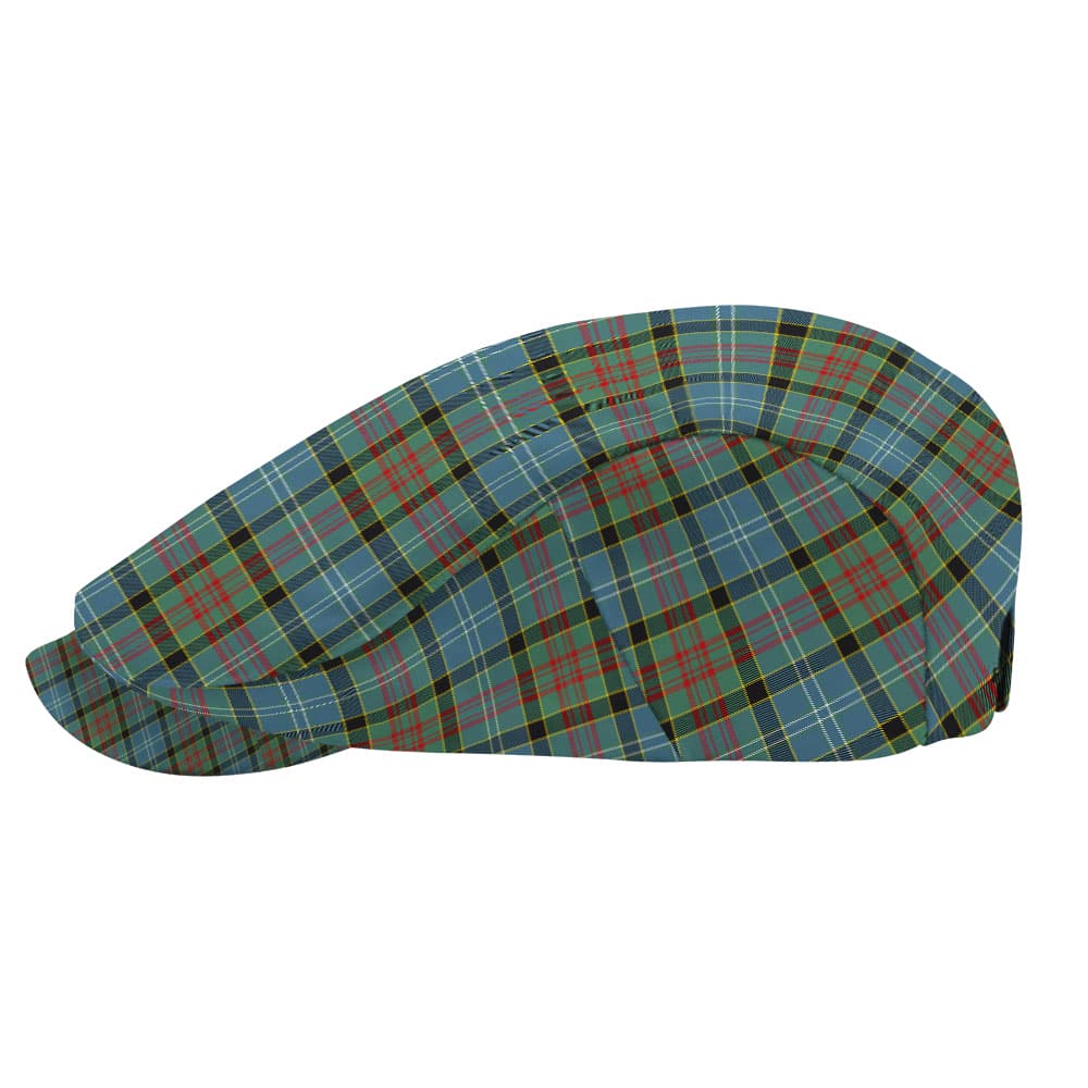 Scottish Paisley District Tartan Flat Cap - Image 3