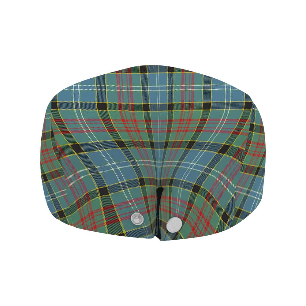 Scottish Paisley District Tartan Flat Cap - Image 4